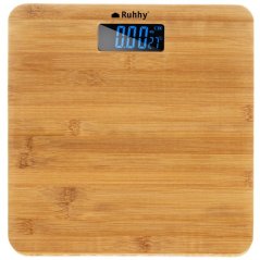 Badezimmer-LCD-Waage - Holz Ruhhy 22522 (akce)