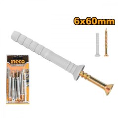Moznik 6x60mm INGCO 15 kos