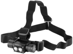 Čelovka Strend Pro Headlight H4016, 2xXPG LED 500 lm, 2000 mAh, USB nabíjení, voděodolná, odnímatelné svítidlo