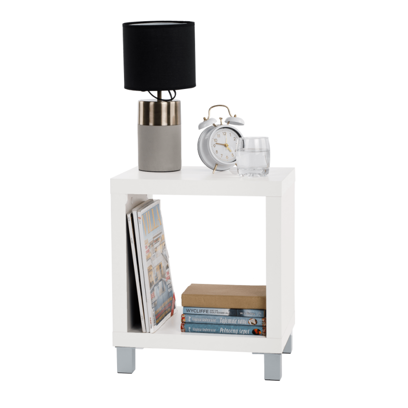 Regal, weiß/silber, TOFI 1 NEU