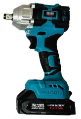 Akkumulátoros ütvecsavarozó 1/2" + 1/4", 2x 2Ah akkumulátor, 350 Nm, VASKO