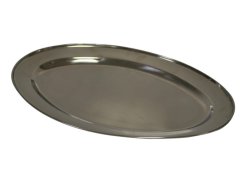 Podnos oválny nerezový 45cm yyy