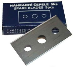 Nóż zapasowy do strugarki hobbystycznej 44 mm 5 szt., NAREX (akce)