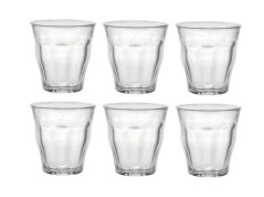 DURIT üveg 250 ml-es picardie készlet 6 üvegből KLC (akce)