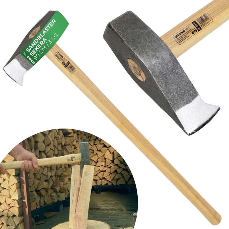 Axe Strend Pro Sandblaster A6441 3000 g, Spaltung, 900 mm, Hackmesser