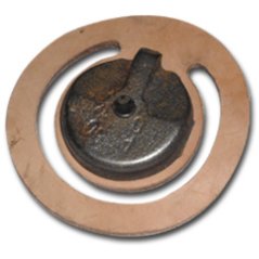 Tłumik do pompy z mocowaniem. 5/4 NP 75 skóra KLC