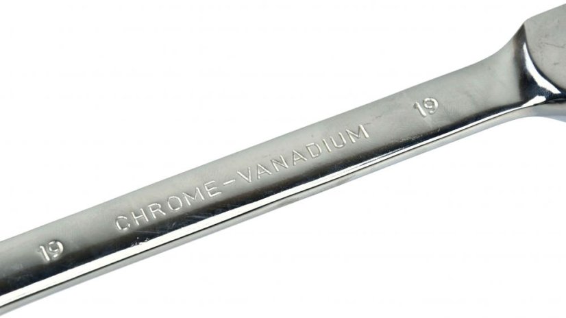 Ratschenschlüsselsatz mit Gelenk, 6-teilig (8,10,13,15,17,19 mm), GEKO