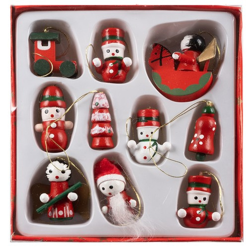 Christbaumschmuck/Anhänger 10 St. Ruhhy 22943