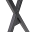 PC-Schreibtisch, Eiche/Schwarz, OFFICE