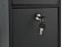 S6237 Briefkasten - schwarz