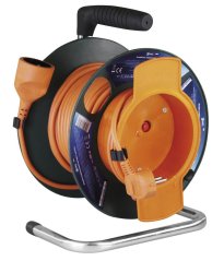 Buben s prodlužovacím kabelem 25 m 1Z, 1,5 mm PVC