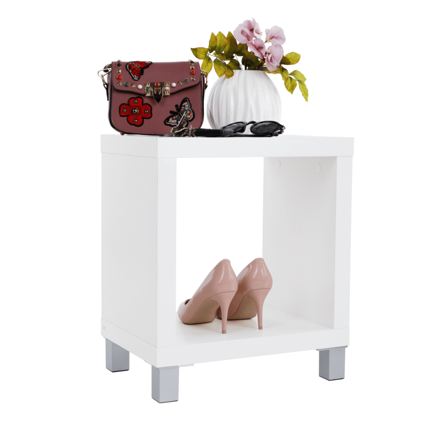 Regal, weiß/silber, TOFI 1 NEU