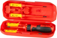 Strend Pro set odvijača, VDE 8 komada, ravni + Phillips, električarski
