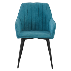 Fotel designerski, zielono-czarny, VAJRO