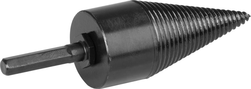 Strend Pro Dorn, Spaltkeil, Kegel, 42 mm, HEX 1/2"; und SDS+ Adapter, für Holz