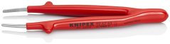 Pęseta KNIPEX 92 67 63, 145 mm, izolowana, prosta, VDE