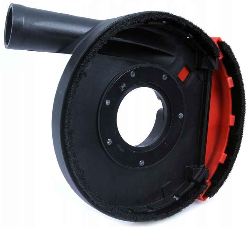 Schutzhaube für Absaugung von Winkelschleifern 115 - 125 mm beim Schleifen, MAR-POL