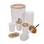 Set kupaonskog pribora - bijeli Ruhhy 24635