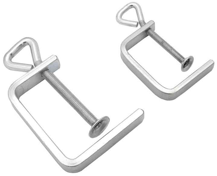 Zimmermannszwinge, Spannhöhe 75 mm, Blech 16 x 6 mm, XL-TOOLS