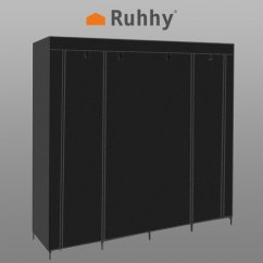 Faltbarer Stoffkleiderschrank 170x170cm Ruhhy 23740 (akce)