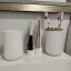 Set kupaonskog pribora - bijeli Ruhhy 24635