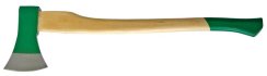 Topór Strend Pro AX202 1600 g, Zielony, A613, rękojeść drewniana 900 mm