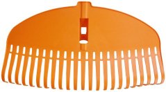 Rechen Strend Pro MULTI-CLICK GRA, 23 Zähne, 480 mm, PET, ohne Stiel