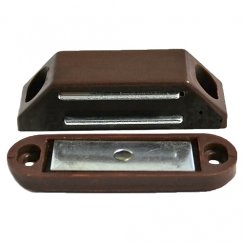 Magneti T0372, za vrata, 62 mm, smeđi