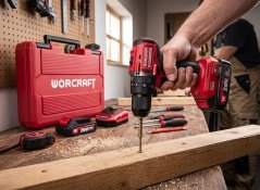 Skrutkovač Worcraft CHD-S20LiBCM ShareSYS, 20V, 60Nm, 2x Li-ion 2 Ah, 1x nabíjačka, bezuhlíkový, SET