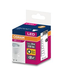 Ziarovka OSRAM® LED GU10 35 (ean8555) 36° 3,2W/2700K Vrednost PAR16
