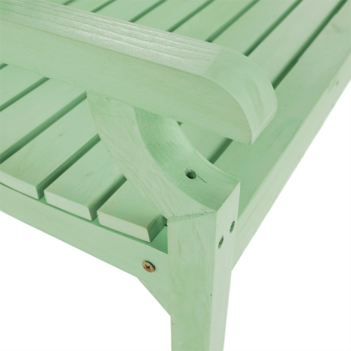 Dřevěná zahradní lavička, neo mint, 150 cm, KOLNA