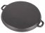 MagicHome tányér, grill, öntöttvas, kerek, 340x35 mm