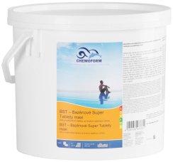 Chemoform 7605 tabletta, 200 g, többfunkciós, lassan oldódó, bal. 5 kg