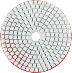 Strend Pro Premium P400 tárcsa, 100 mm, polírozó, gyémánt, tépőzáras, nedves polírozó és csiszolókorong