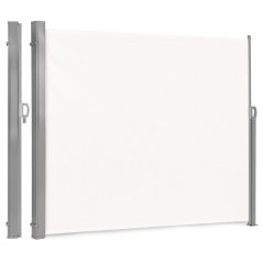 Skladacia markíza 300x180 cm, bočná roleta, záhradná zástena na terasu, béžová