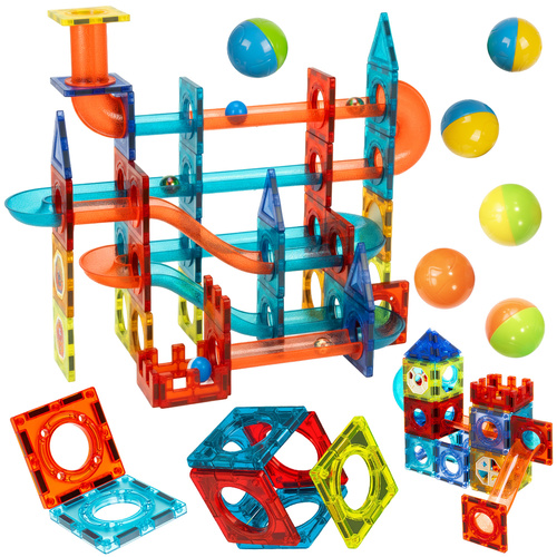 Magnetické bloky - guľôčková dráha 96ks 26468 (akce)