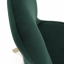 Stuhl, smaragdgrüner Samtstoff/Buche, LORITA