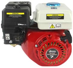 Benzínový štvortaktný spaľovací motor, 223 cm3, výkon 7,0 kW, hriadeľ 19 mm, MAR-POL
