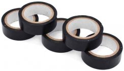 Izolační páska PVC 18 mm x 6,2 mx 0,13 mm, černá, XL-TOOLS
