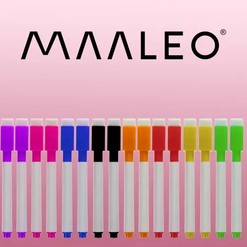 Markeri za suho brisanje - set od 16 kom. Maale 21647 (akce)