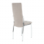 Krzesło, brązowa tkanina/metal, ADORA NEW