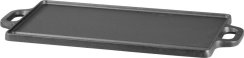 MagicHome Castora Line Grillplatte, Gusseisen, 505x235x15 mm
