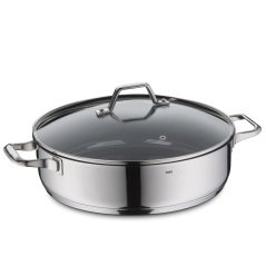 Servírovacia panvica s vekom Lucca z nehrdzavejúcej ocele 32x9 cm 6l Servírovacia panvica s vekom Lucca z nehrdzavejúcej ocele 32x9 cm 6l