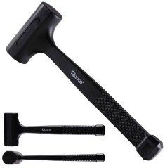 Młotek gumowy bez odrzutu, średnica 45 mm, waga 640 g, GEKO