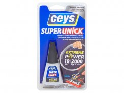 Ceys SUPERUNIC EXTREME POWER ragasztó, másodperc, 5 g, ecset
