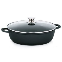 Pekáč kulatý s poklicí 36 cm KERROS Pekáč kulatý s poklicí 36 cm KERROS