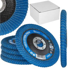 Csiszolótárcsa hegesztési varratokhoz 125 x 22,2 szemcse 60 ZIRKON, GEKO (akce)