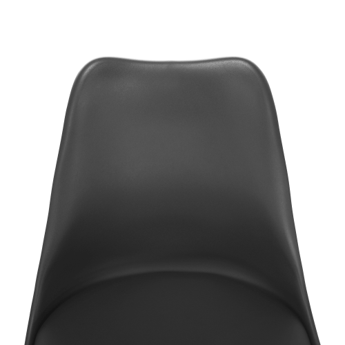 Stylová otočná židle, tmavě šedá, ETOSA