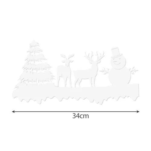 Weihnachtsfensteraufkleber Ruhhy 22253