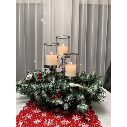 Schneebedeckter Weihnachtskranz Ruhhy 22302